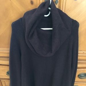 Boho Cowlneck Wool Sweater